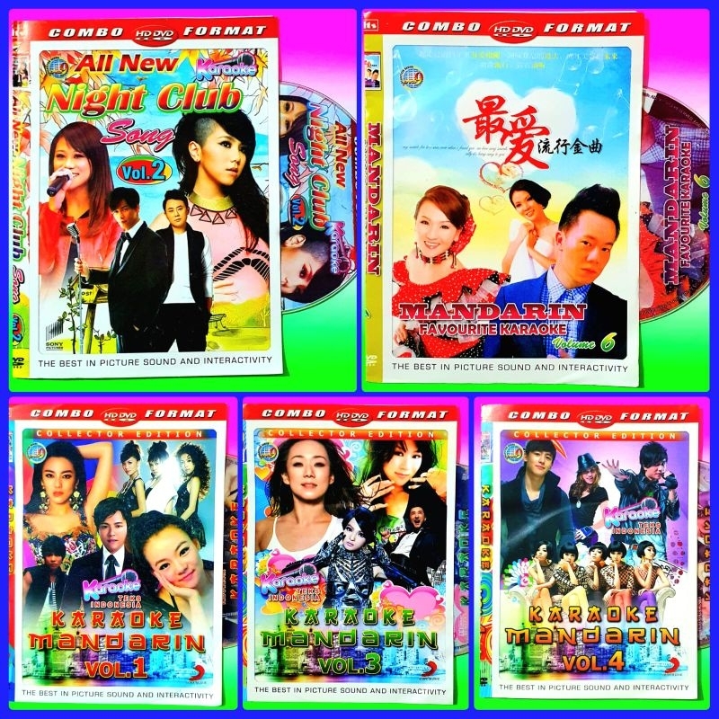 KASET (D.V.D) MUSIK 30 LAGU KARAOKE MANDARIN TERPOPULER - LAGU MANDARIN NOSTALGIA ADA TEXT INDONESIA