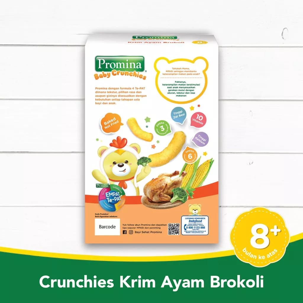 PROMINA BABY CRUNCHIES 8M+ / 20GR