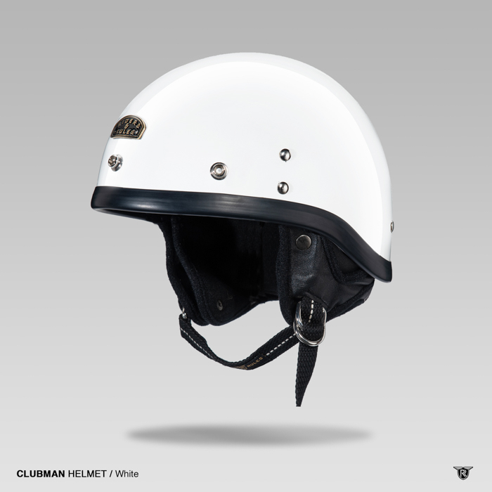 Riders And Rules - Clubman Helmet Helm Chip Vintage Pria Wanita