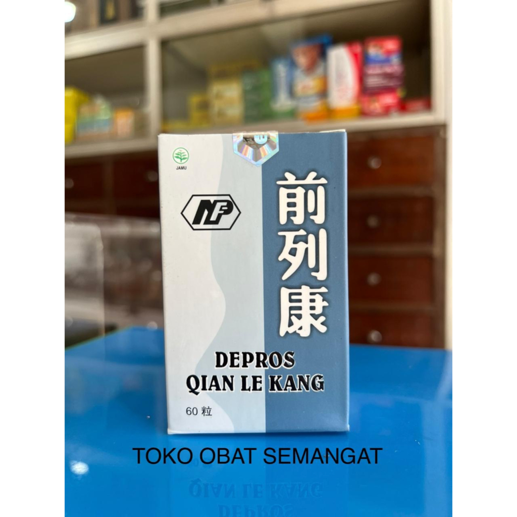DEPROS 60 KAPLET QIAN LE KANG JIAN LIE KANG QIAN LIE KANG PROSTAT PROSTATE QIANLIEKANG QIANLEKANG