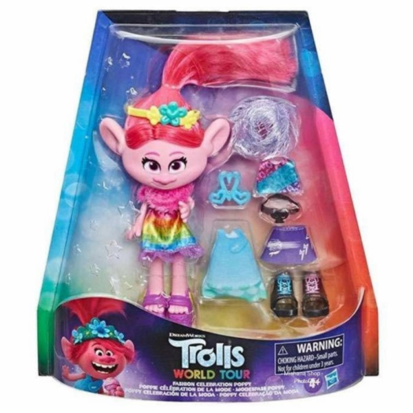 

Jual Boneka Trolls World Tour Fashion Celebration Poppy Doll 25 cm Diskon