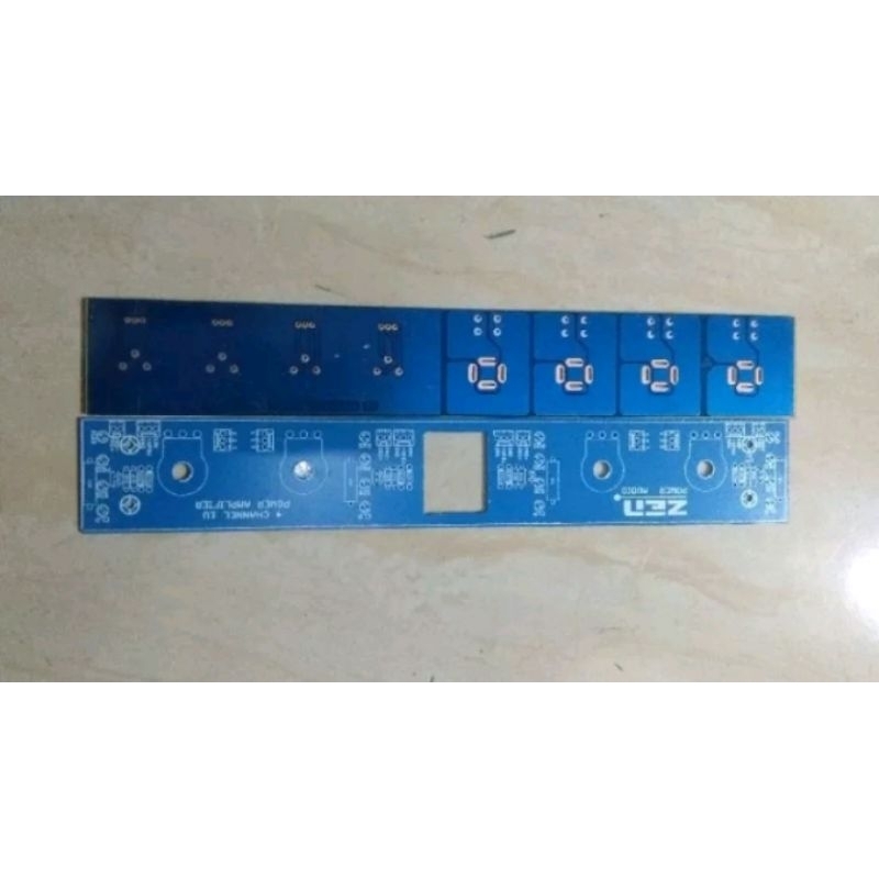PCB Panel Depan Belakang Box 1U+1,5U 4 Chanel Fiber FR4