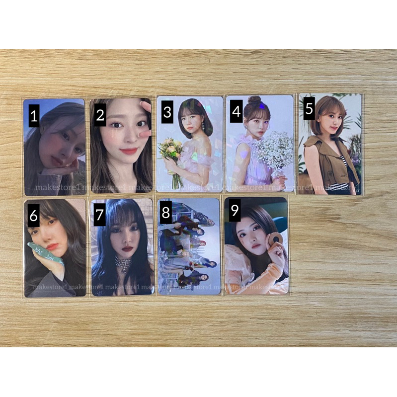 pc izone hyewon pob one reeler scene #1 fansign minju zoom oneiric dairy jo yuri sakura chaewon gfri