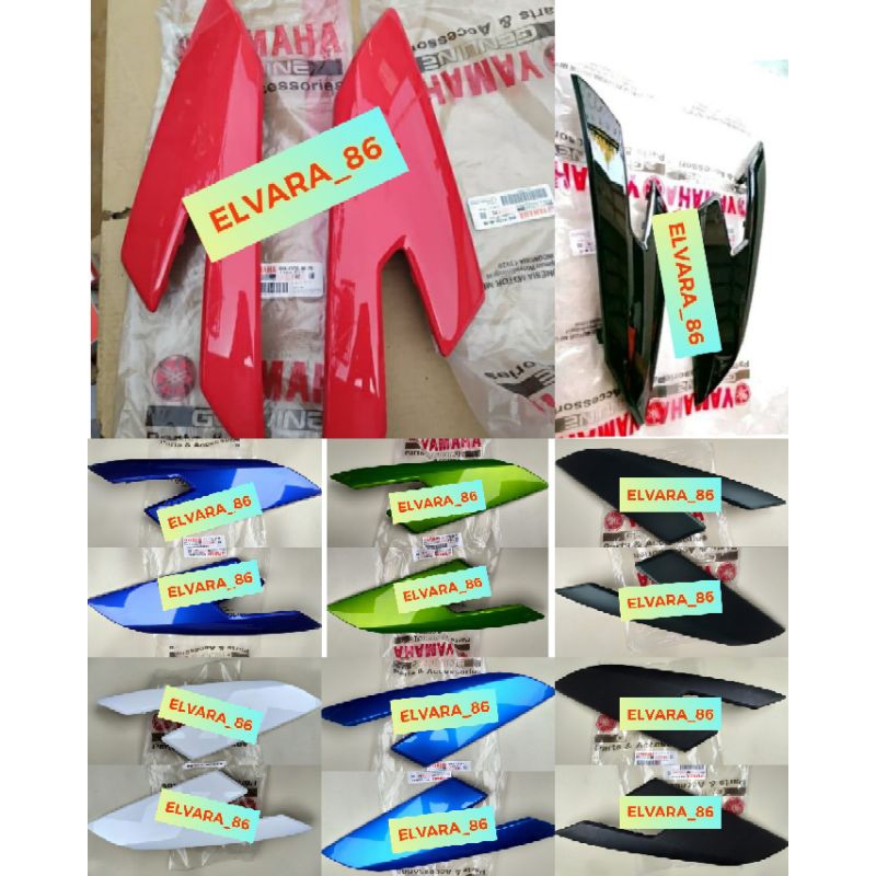 Cover body belakang kanan kiri Yamaha X-Ride 125 Original