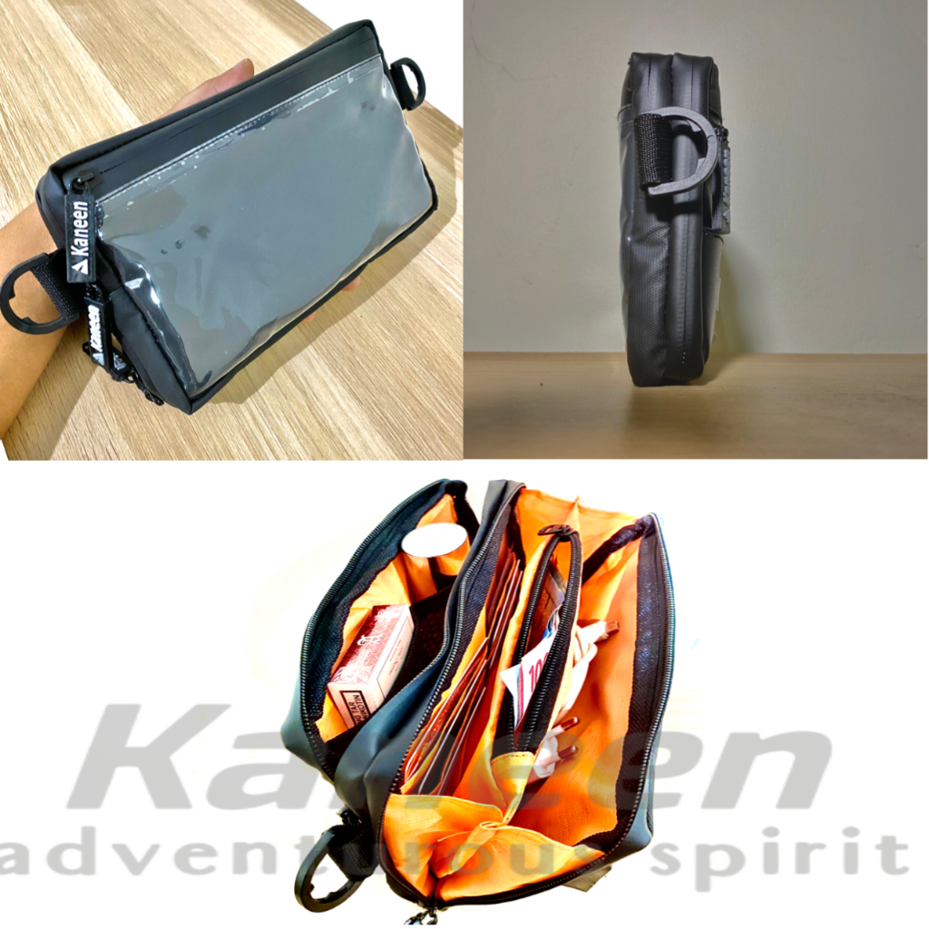 Exac KANEEN - Tas Tangan Handbag Pria Multifungsi Bahan Bimo Nilon Waterproof