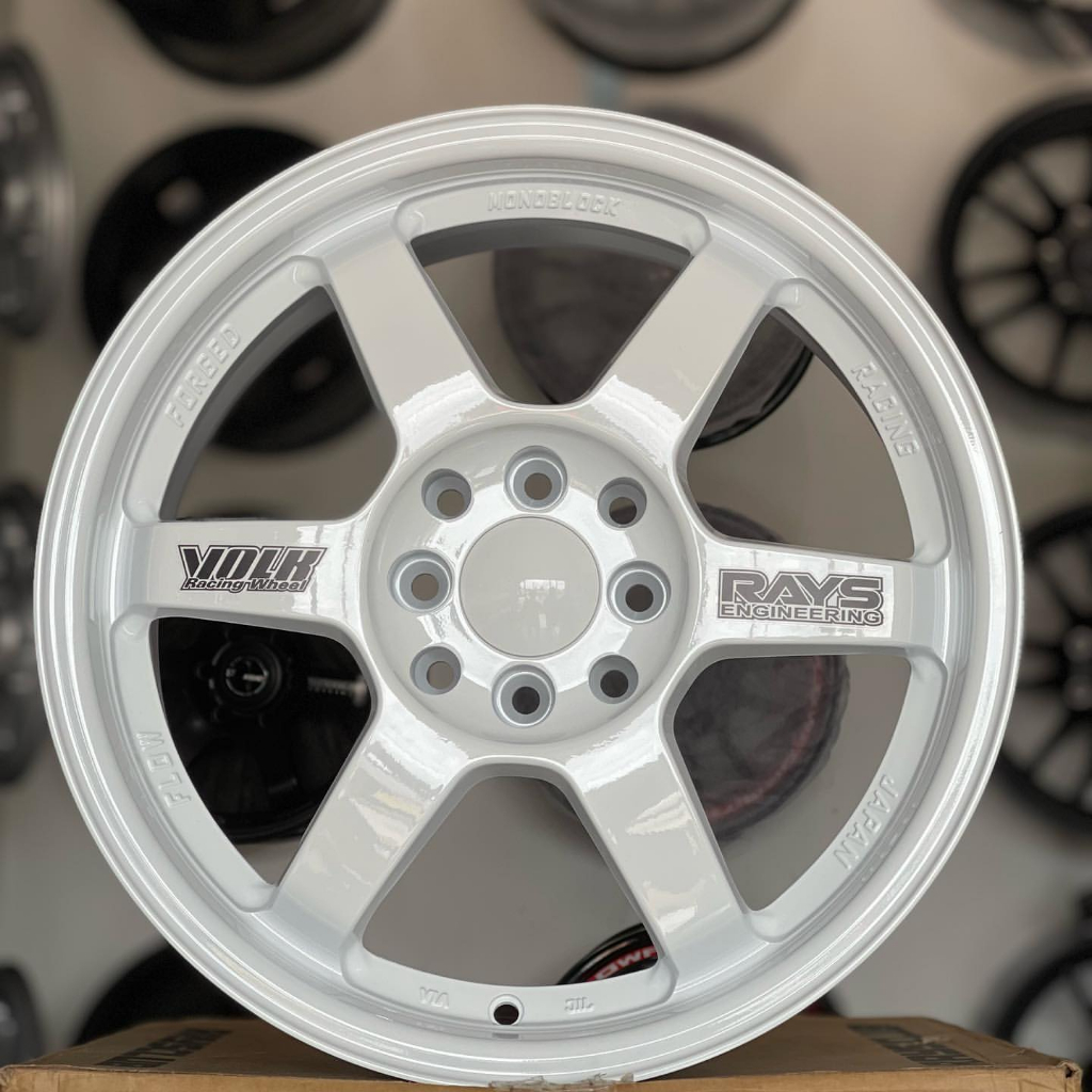 velg TE37 R16 lebar 7 et42 pcd 8x100/114 velg mobil racing ring 16 avanza livina yaris