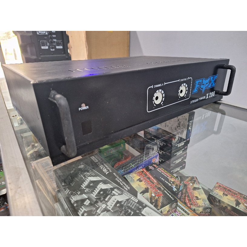 BOX POWER AMPLIFIER SOUND SYSTEM NASIONAL FOX X200 MURAH