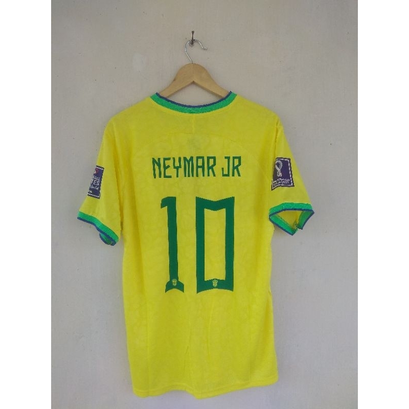 Jersey Brazil home 2022 world cup NNS Neymar