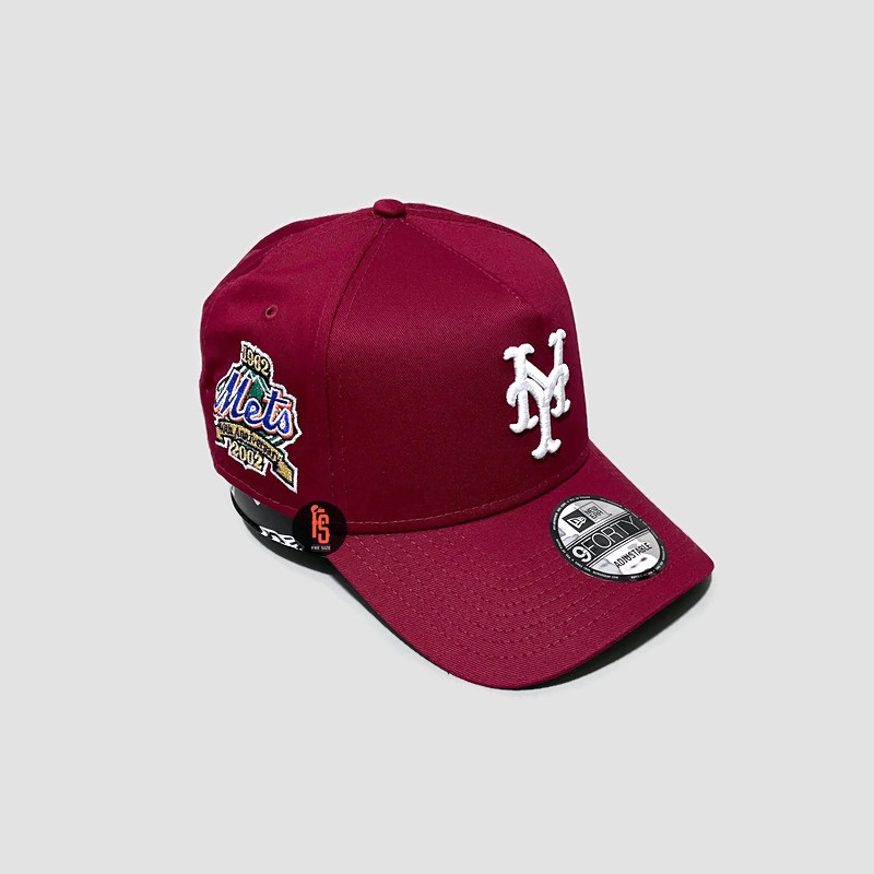 TOPI NEW ERA ORIGINAL A FRAME 40TH ANNIV NEW YORK METS CARDINAL