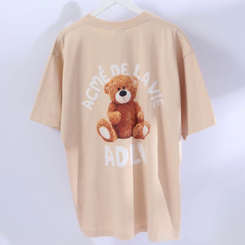 ADLV. Logo Bear Cream Tee