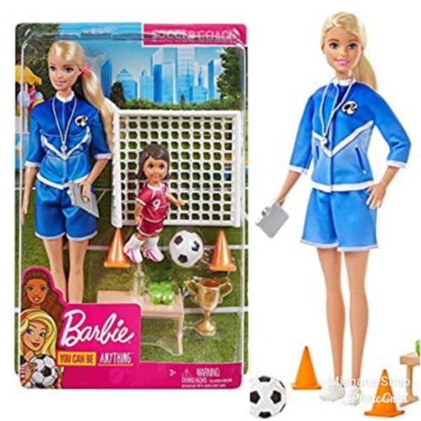 

Dijual Boneka Barbie Mattel Soccer Coach Doll Playset with Black Hair Chelsea Diskon