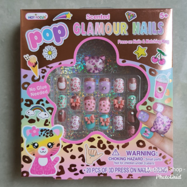 

Dijual Mainan Kuku Hias Anak Pop Glamour Cat Nails Hot Focus Berkualitas