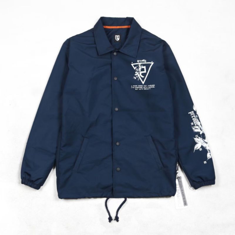 COACH JACKET PREVILLE NAVY ROSE FULLPRINT