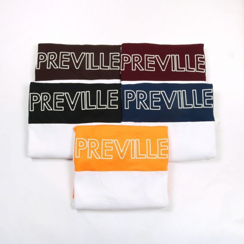 SWEATER RUGBY VINTAGE PREVILLE FLOCKING ORANGE
