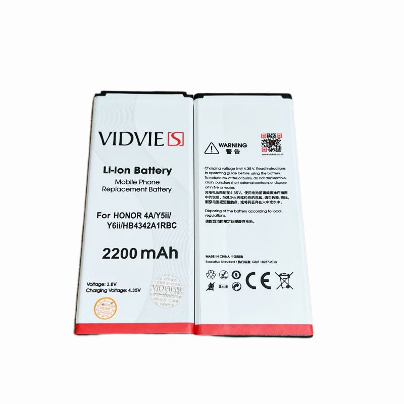 BATERAI VIDVIE S FOR HONOR 4A / HUAWEI Y5ii - HB4342A1RBC