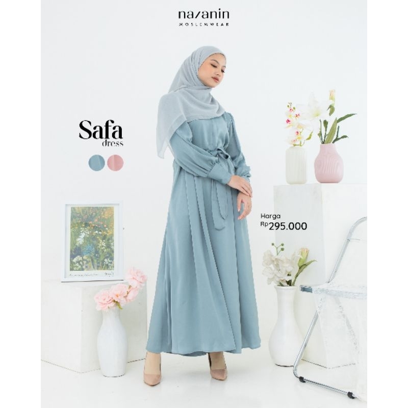 Safa Dress by NAZANIN - Gamis Wanita Muslim Syar'i