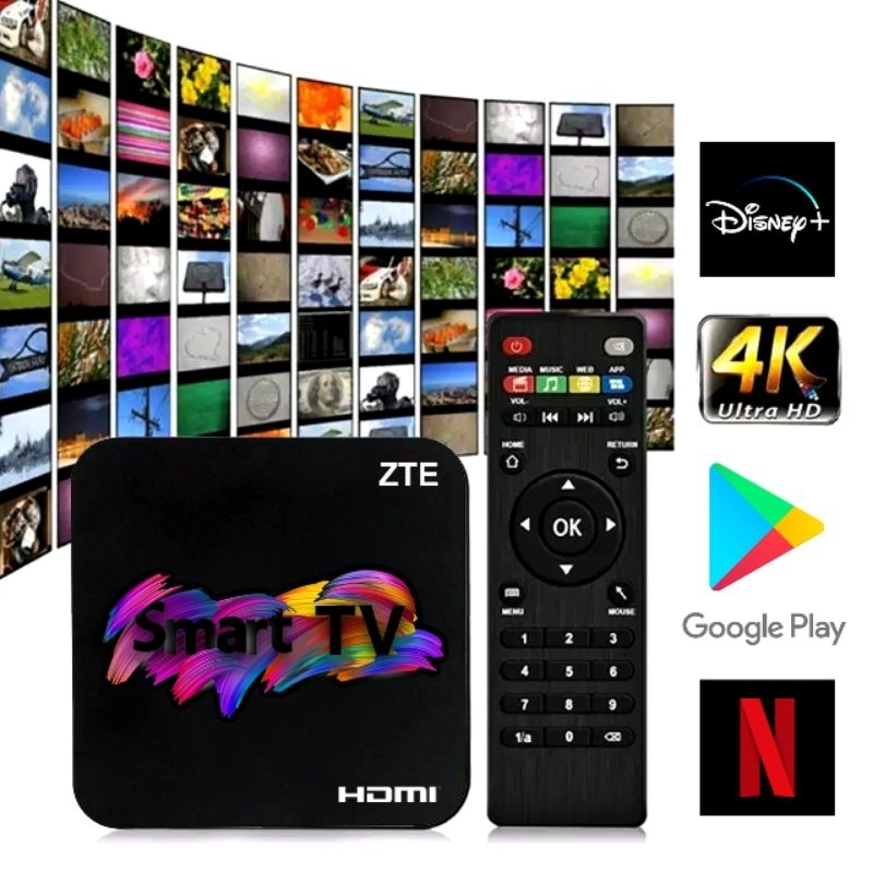STB Android TV Box 4K ZTE B760H Root Unlock full Apps