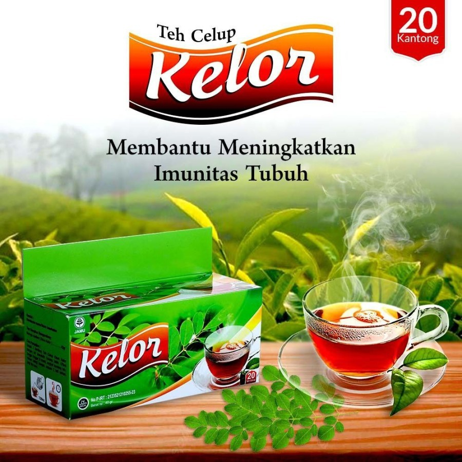 

Teh Celup Daun Kelor isi 20 Sachet Darusyifa Alami