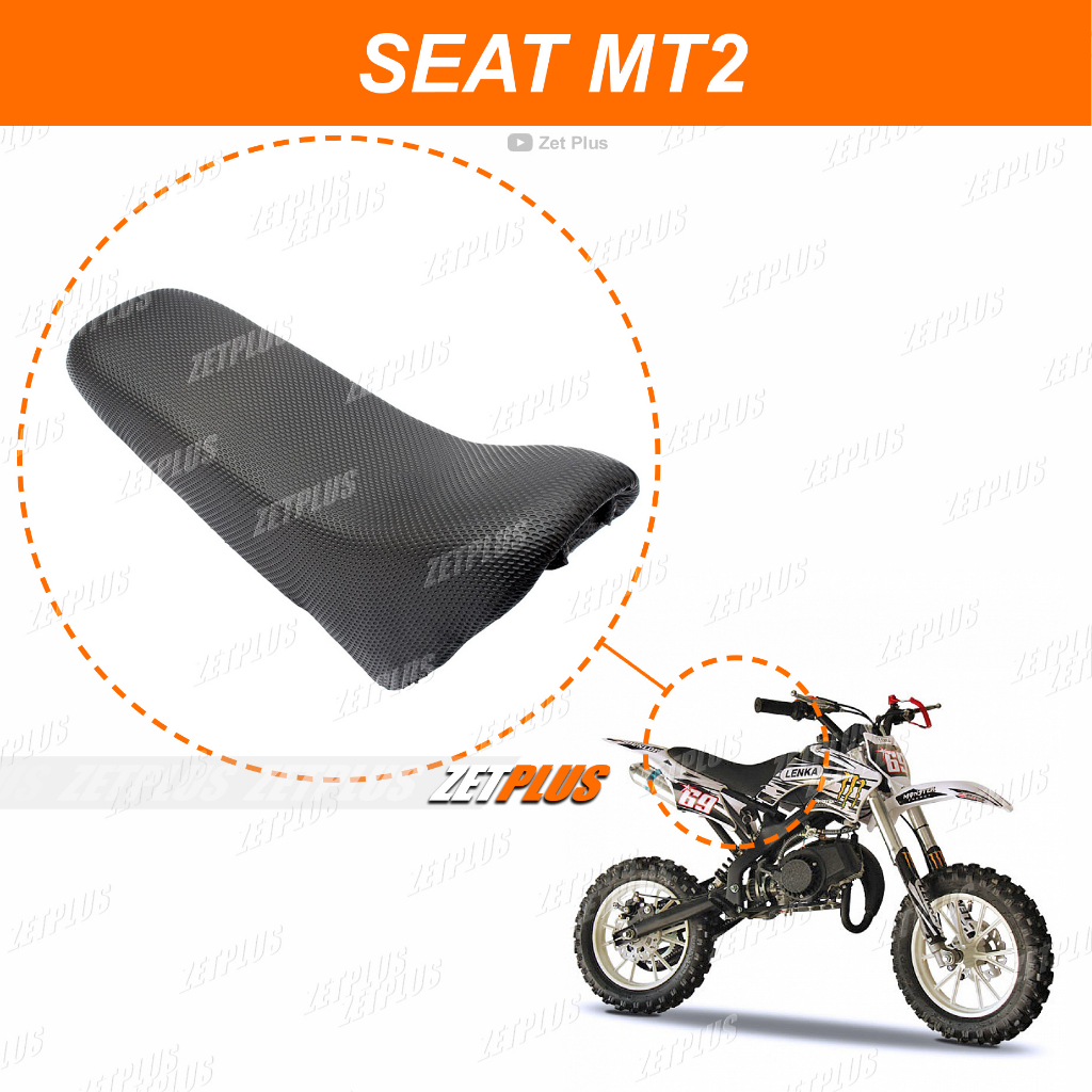 JOK MINI TRAIL MT2 /tempat duduk motor cross/seat 49-50cc/zetplus