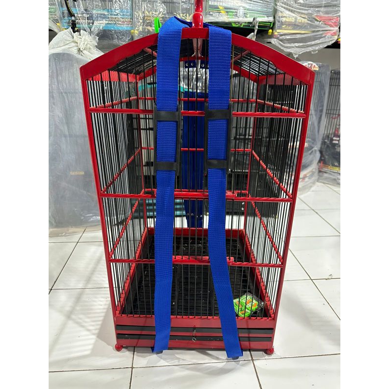 TALI TAS GENDONG GENDONGAN SANGKAR KANDANG BURUNG MURAI KACER KENARI CAK IJO