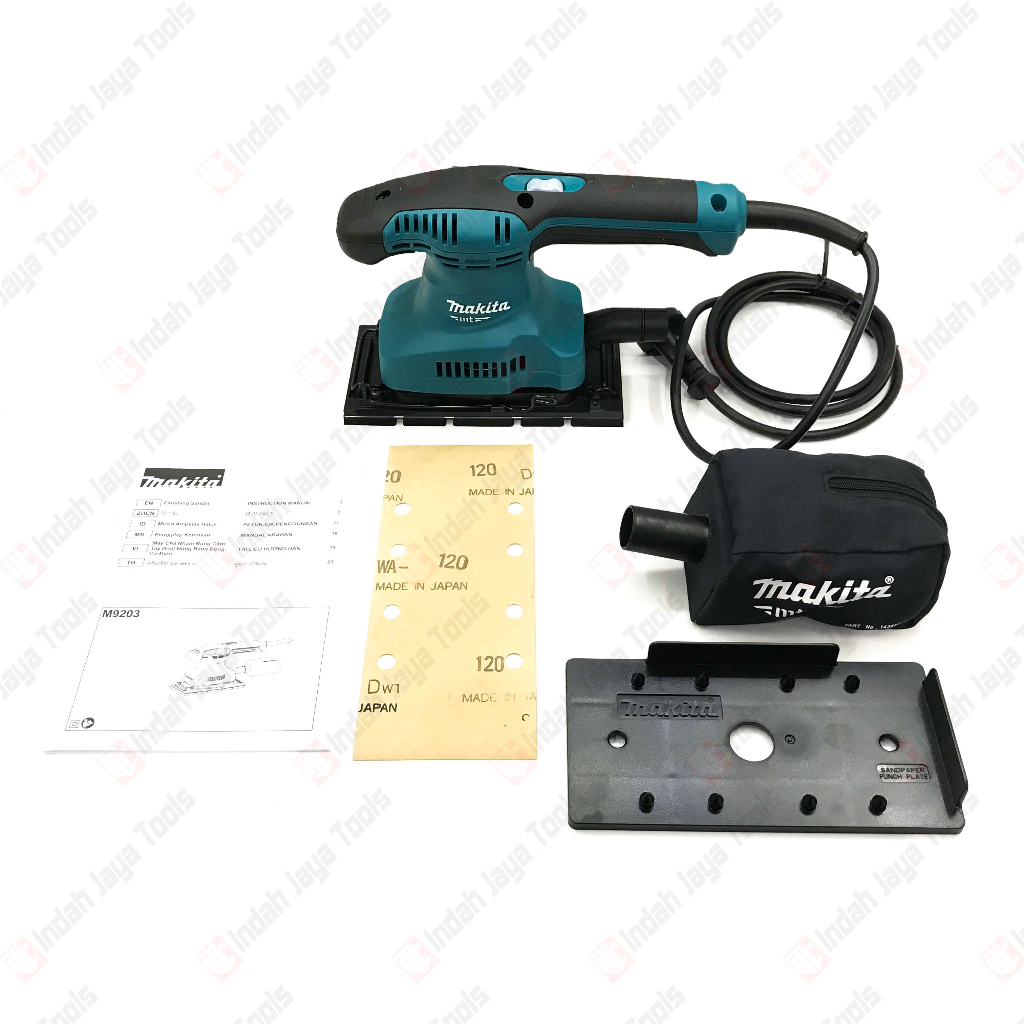 MAKITA M9203B Mesin Amplas Panjang Orbital Sander Kotak Sheet M 9203 B