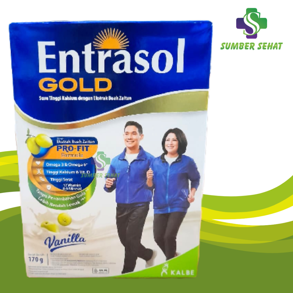 ENTRASOL GOLD VANILLA 170 GRAM