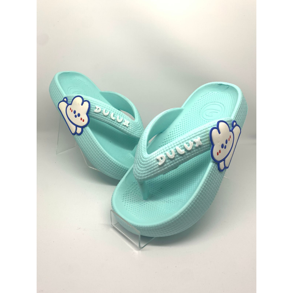 Sandal Jepit Anak Perempuan Usia 4 5 6 7 Tahun Motif Kelinci Dulux 510C