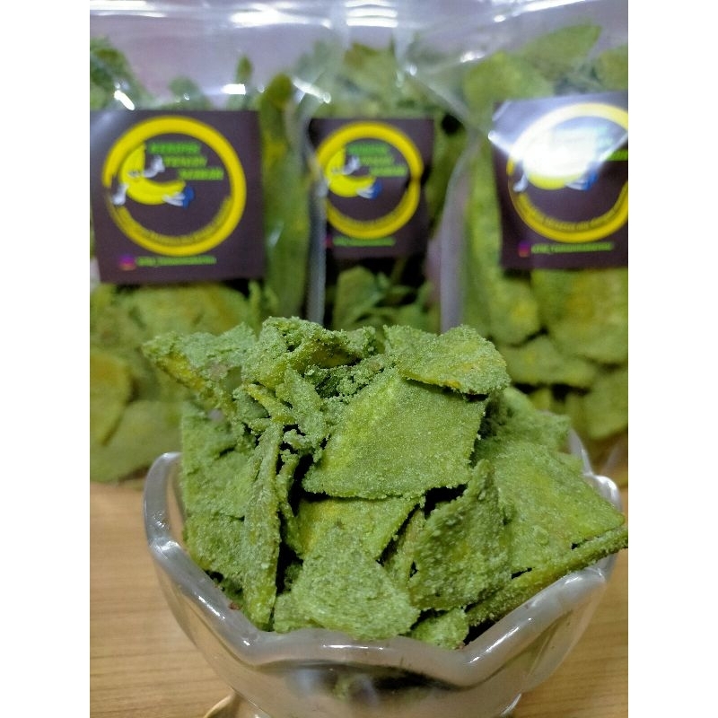 

KRIPIK PISANG GREENTEA POCH 150g