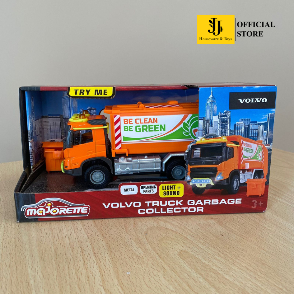 MAJORETTE VOLVO TRUCK GERBGE COLLECTOR