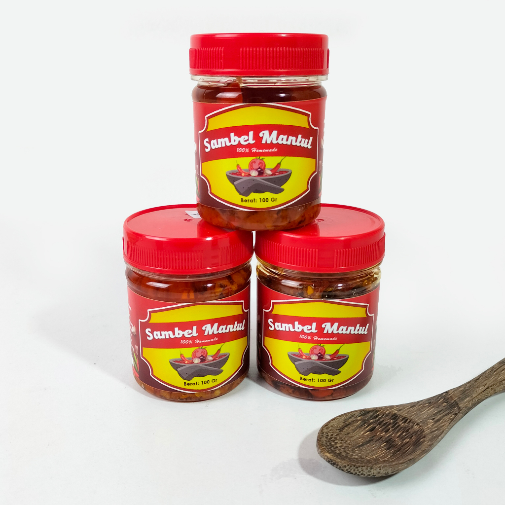 Sambal bawang mantul pedas gurih sambal homemade sambal bawang 100gr