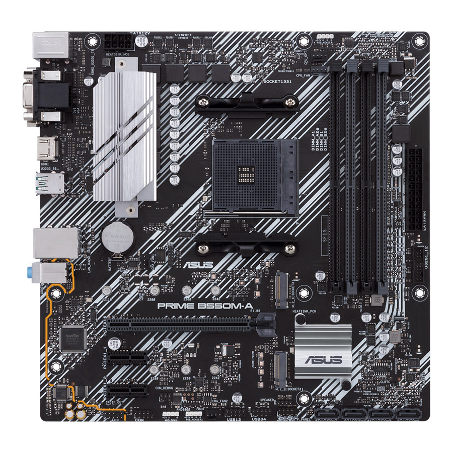 Motherboard ASUS PRIME B550M-A WIFI II AM4 DDR4 M-ATX