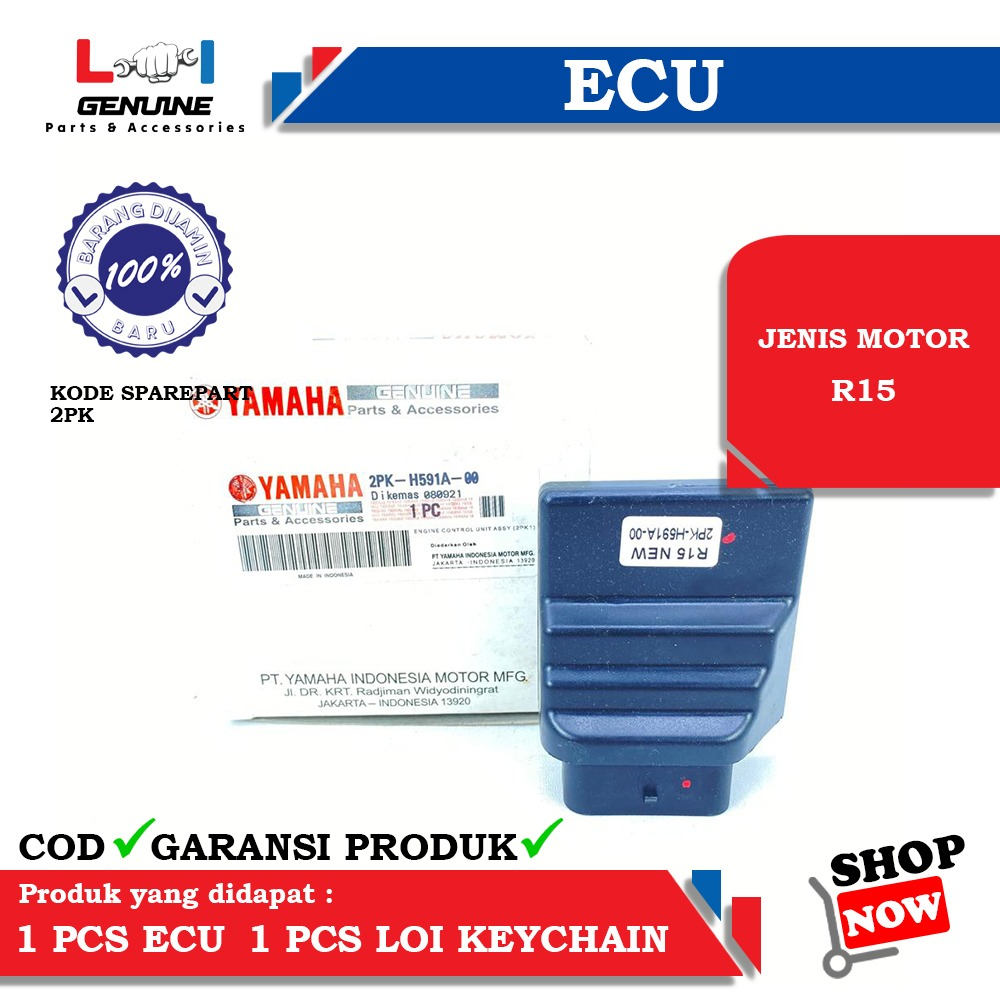 -LOI- ECM ECU CDI ASSY PGM FI R15 2PK