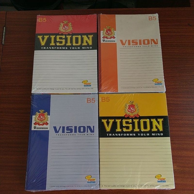 

Buku Tulis new Vision Boxy 42 [ Pack]