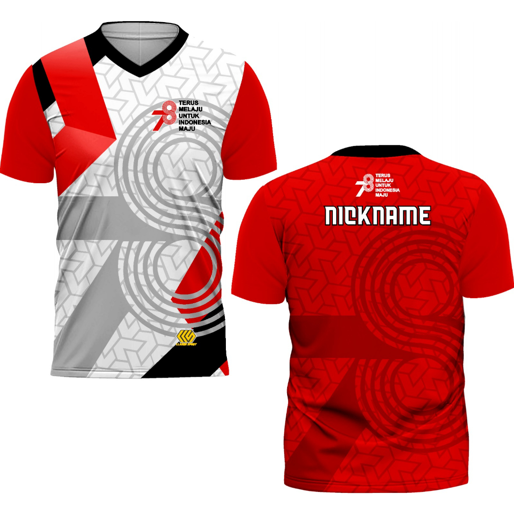 Jersey Agustusan/Jersey Karang Taruna Full Printing