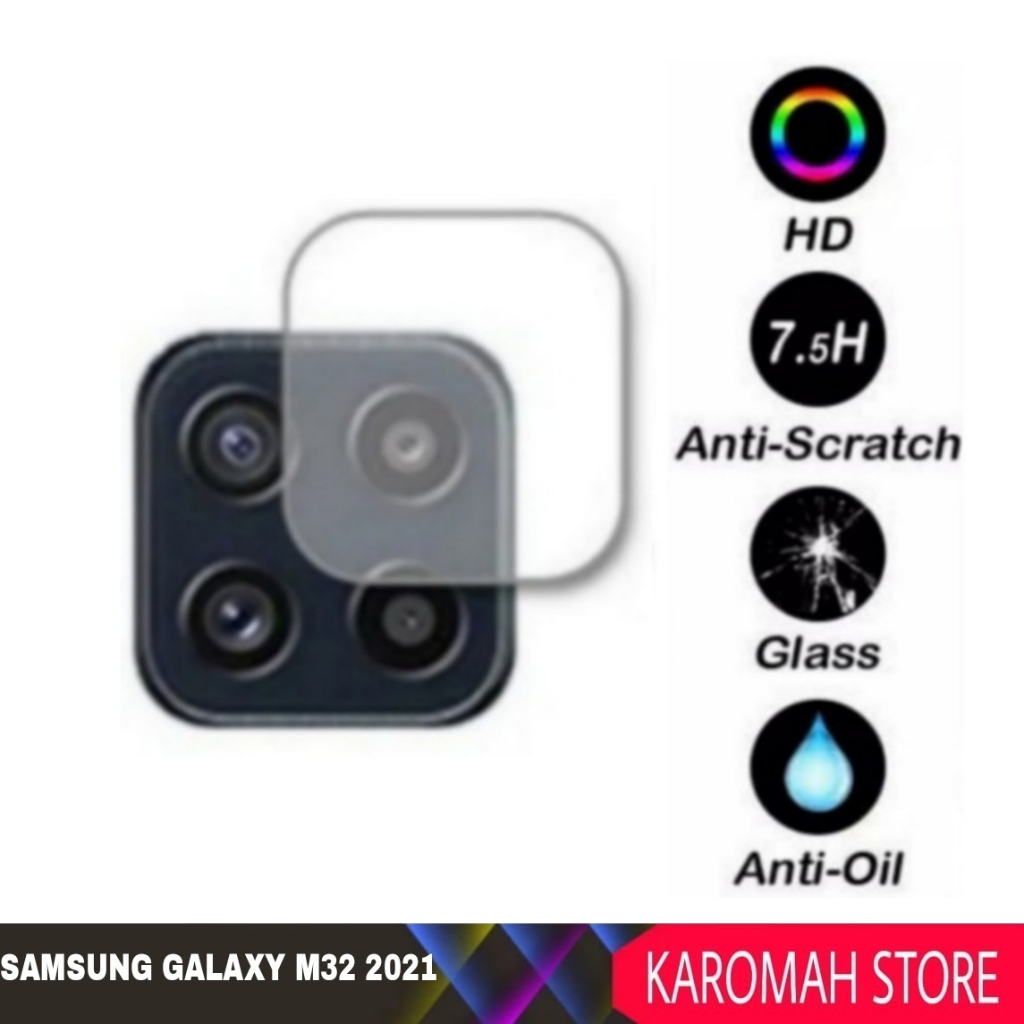 Pelindung Kamera Samsung M22 4G/M23 5G/M30S/M31/M32 4G/M33 5G/M51/A03 Tempered Glass Protection Camera Bening