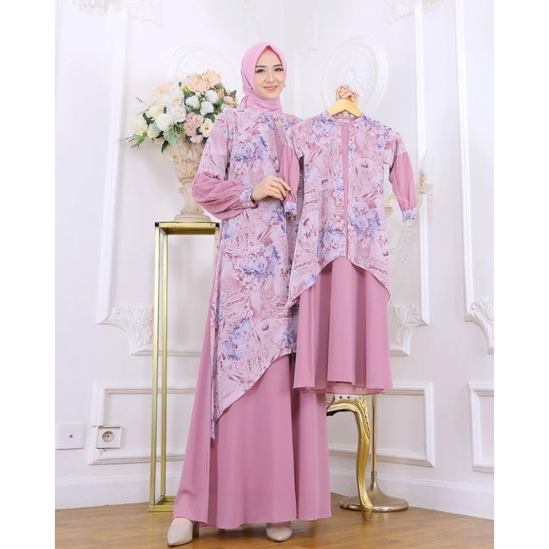 Cople Gamis Mariska Original Butik