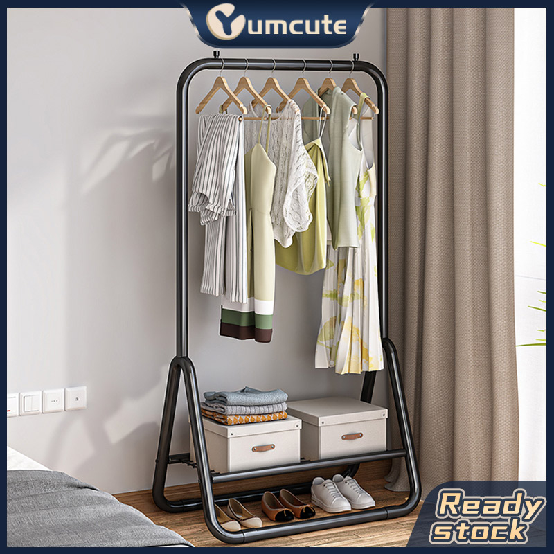Rr- Rak Pakaian Rak Pengering Pakaian Rak Gantung Pakaian Rak Gantung Pengatur Penyimpanan Kain Rak