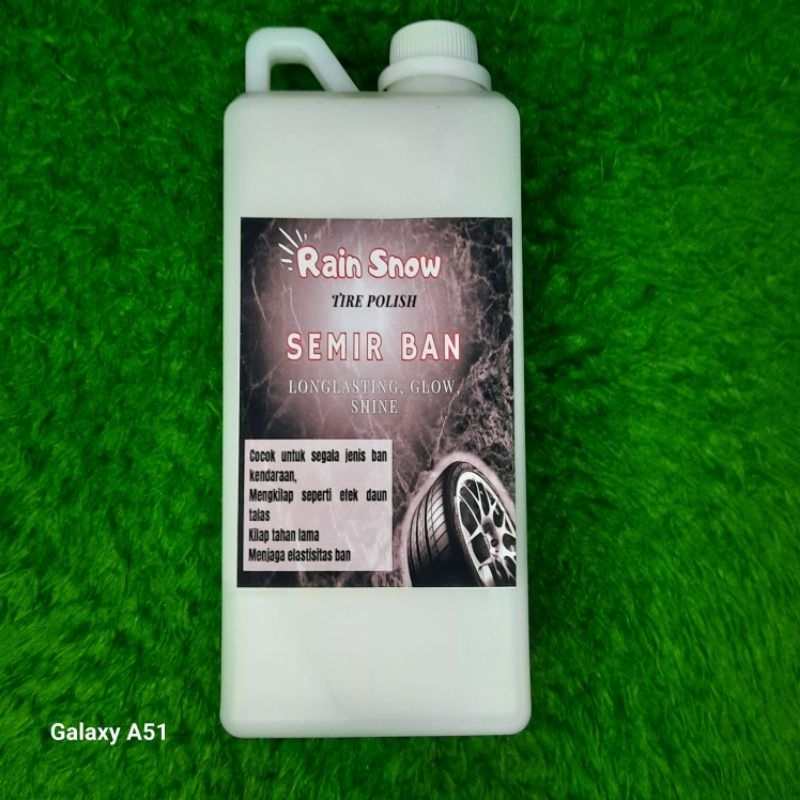 (PROMO) RAIN SNOW Semir Ban PREMIUM Mobil dan Motor 1 Liter