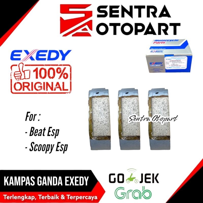 Kanvas kampas kopling ganda beat led fi injeksi beat scoopy esp EXEDY