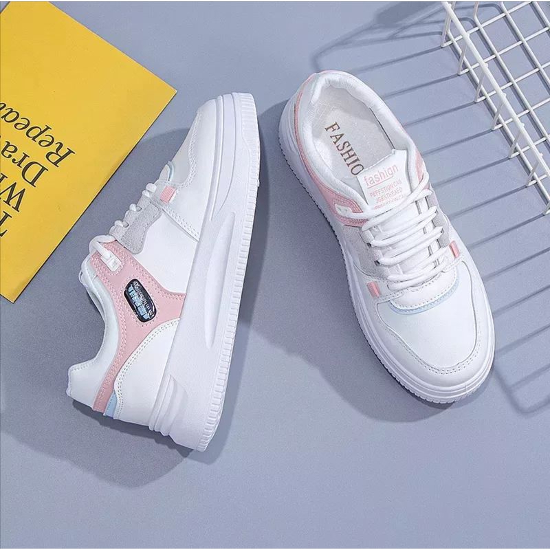 Ds Sepatu Sneakers Wanita AKIFA Imprt Terbaru Putih Original Korean Quality