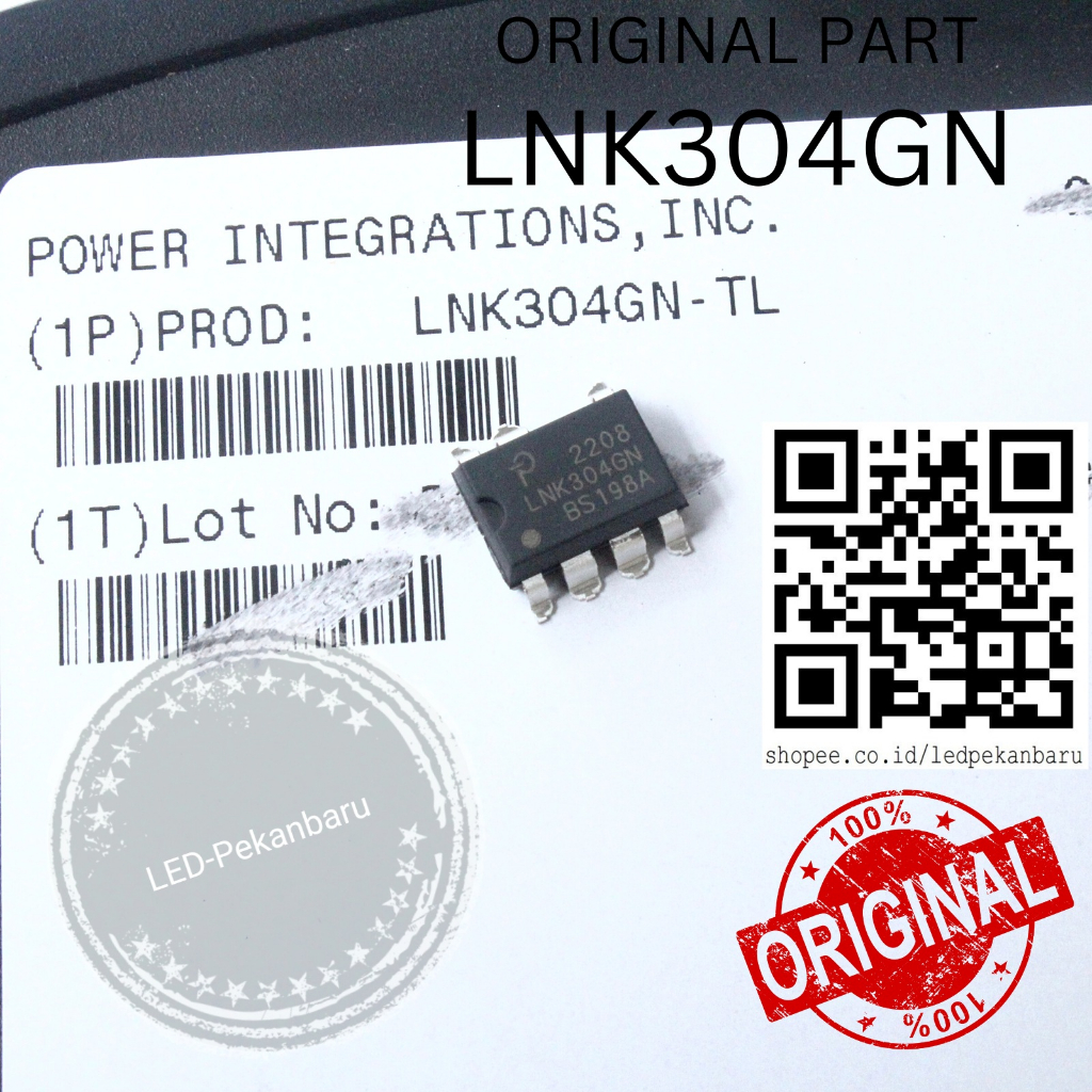 ORIGINAL IC LNK304GN SMD LNK 304 GN LNK 304GN LNK304 ORI