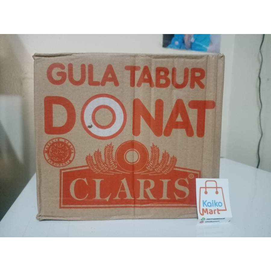 

Gula Tabur Donat Claris 250gr x 16 (1dus)