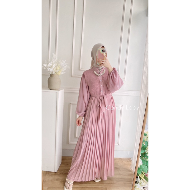 Saldina Pleats Maxi