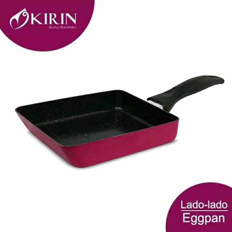 KIRIN EGG PAN 18cm LADO-LADO SERIES GRILL PAN EGG PAN TEFLON CLASSIC