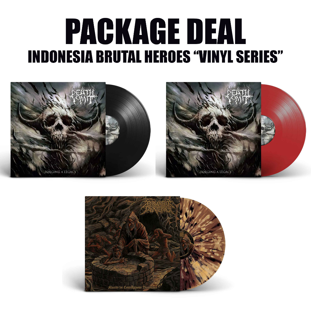Package Deal Vinyl - Death Vomit - Forging a Legacy / Perverted Dexterity - Alacrity for Contemptuou