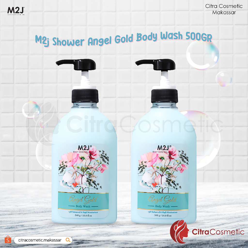 M2J Shower Angel Gold Body Wash 500 Gr