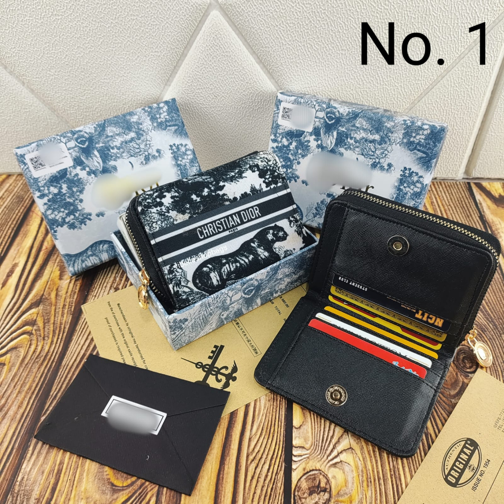 DOMPET WANITA SILA + BOX LIPAT SUPER TUMPUK KARTU PENDEK L1 - Dompet Kartu Kancing Import 166 - POUCH IMPORT/IMPORT PREMIUM/DOMPET HP/ POUCH KEREN/ POUCH HP - Aneka Dompet Lipat Branded Free Box 0480