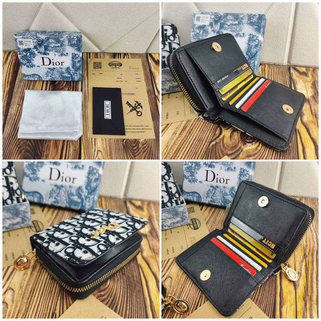 DOMPET WANITA SILA + BOX LIPAT SUPER TUMPUK KARTU PENDEK L1 - Dompet Kartu Kancing Import 166 - POUCH IMPORT/IMPORT PREMIUM/DOMPET HP/ POUCH KEREN/ POUCH HP - Aneka Dompet Lipat Branded Free Box 0480