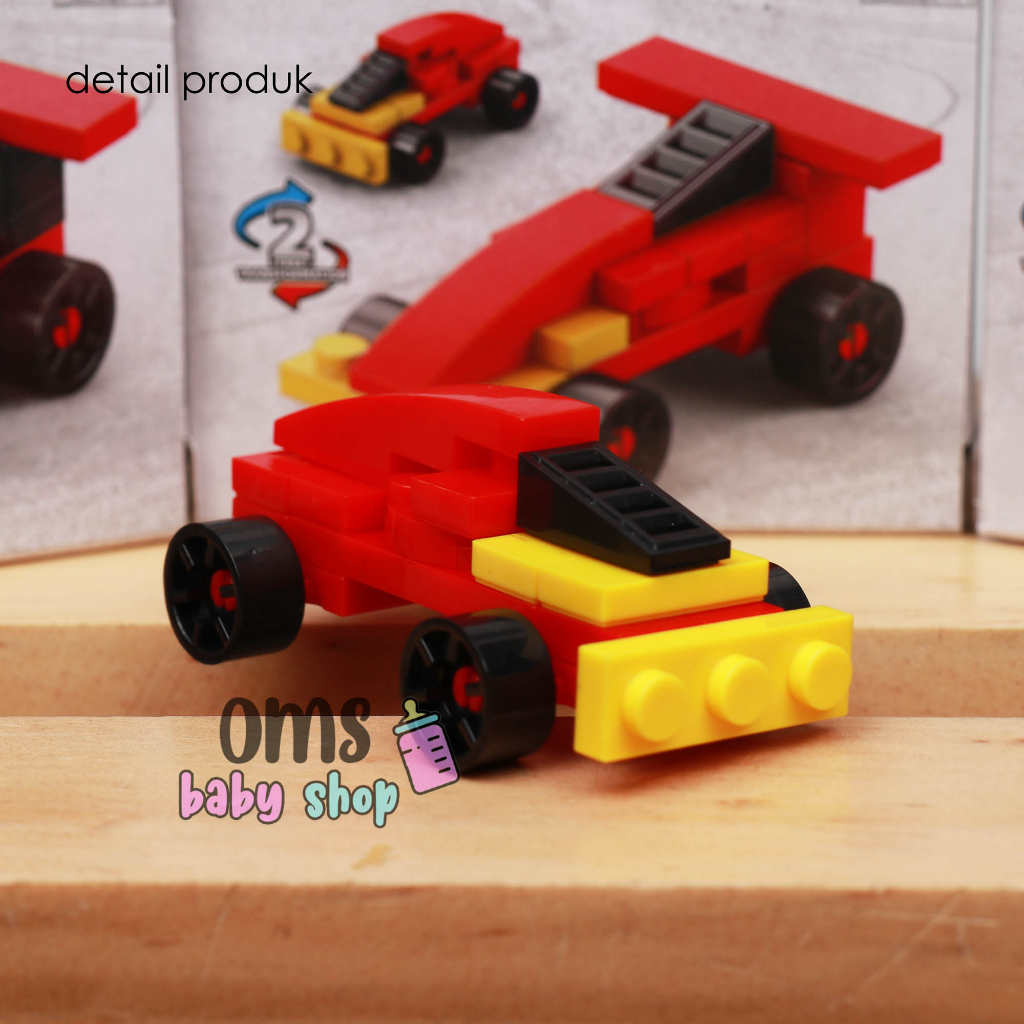 OMS Babyshop! Car Toy Lego / Mainan Edukasi / Mainan Mobil Lego  / Education Toy