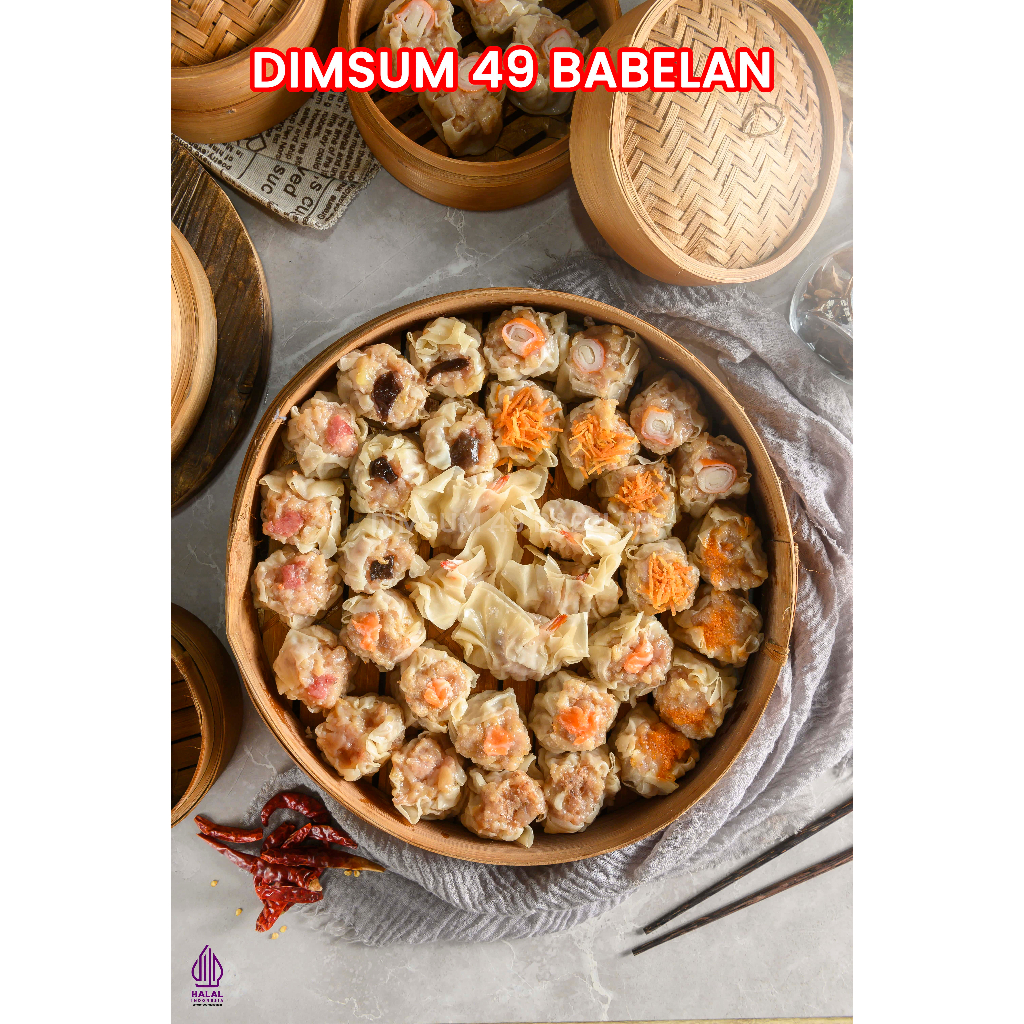 

DIMSUM 49 BABELAN ANEKA RASA / ISI 10 FROZENFOOD HALAL TERMURAH